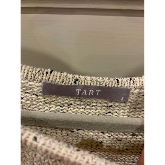 TART cold shoulder sweater, size women’s small, grey (bin BB) - Picture 3 of 4